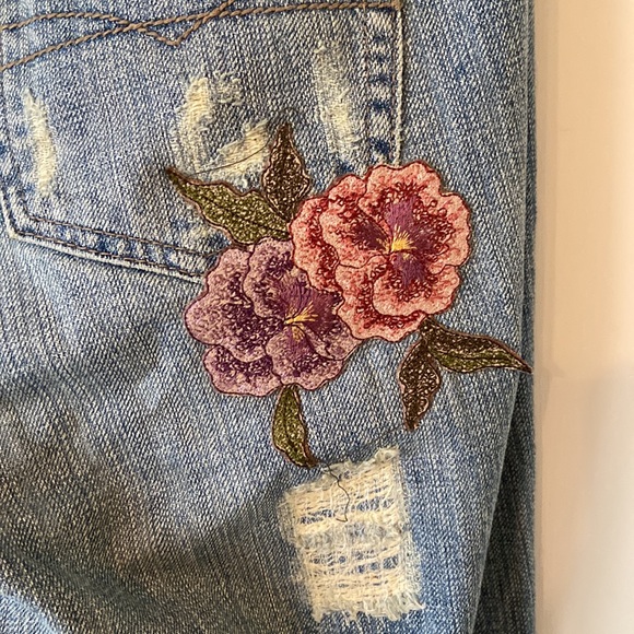 Z. Cavaricci Embroidered Flare Jeans - Picture 9 of 16